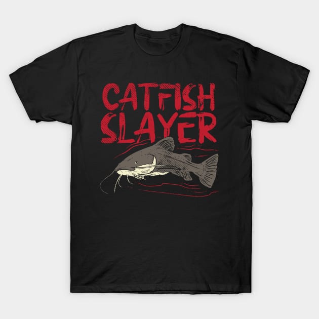 Catfish Slayer T-Shirt by maxcode